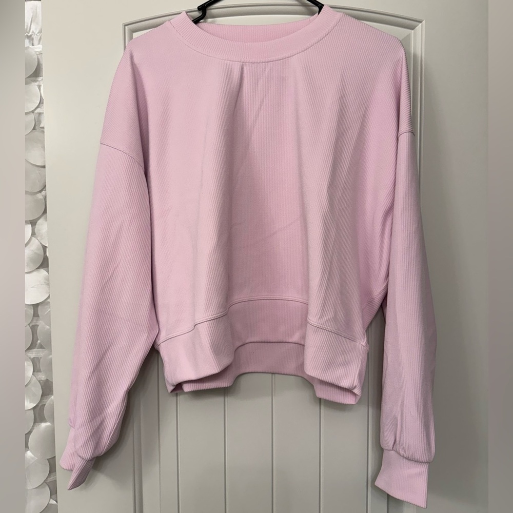 Lululemon Ribbed Softstreme Cropped Crew
